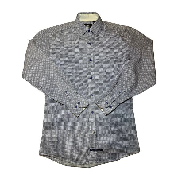 English Laundry Dress Shirt Mens Size Small Button Up Long Sleeve - Picture 2 of 10